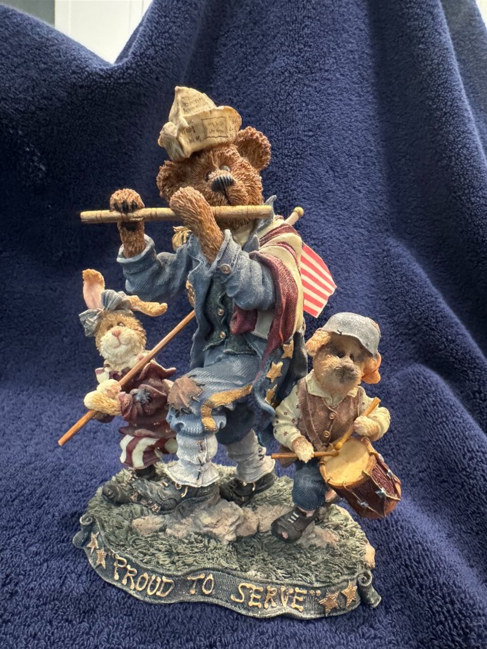 ✨ Boyds Bears & Friends “Proud to Serve” Figurine – Limited Edition ✨